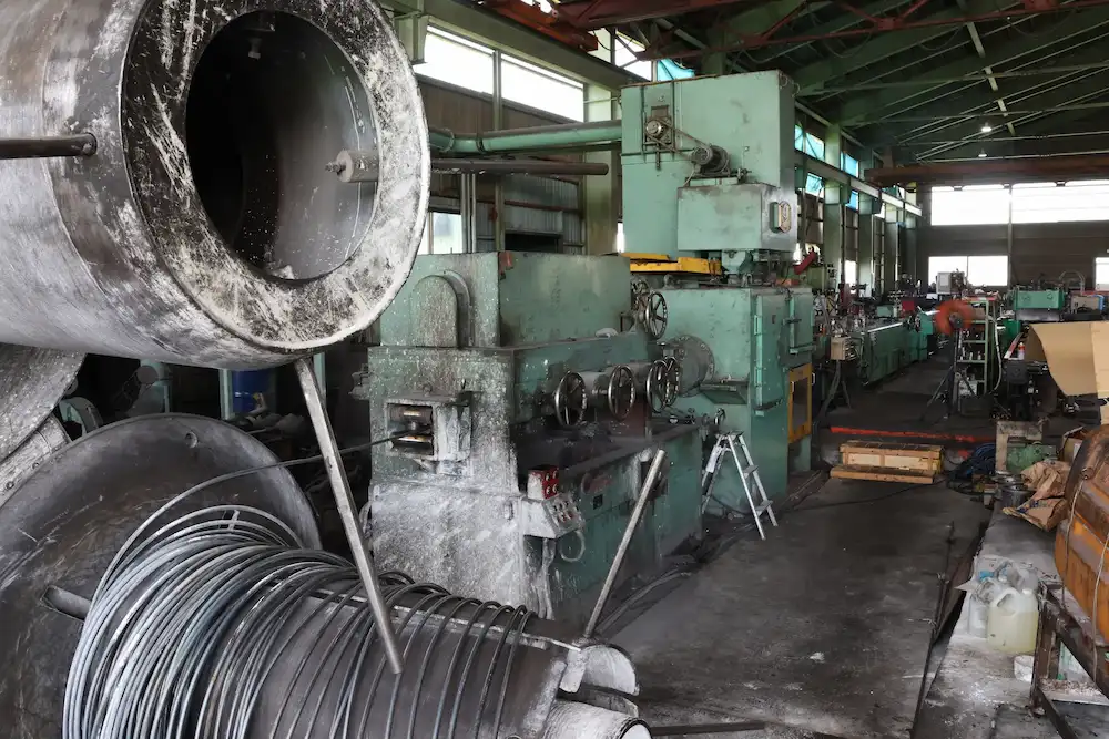 株式会社英慎製作所 磨棒工場