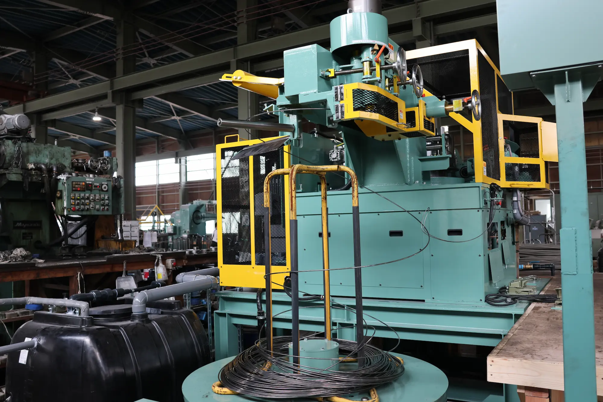 株式会社英慎製作所 伸線工場