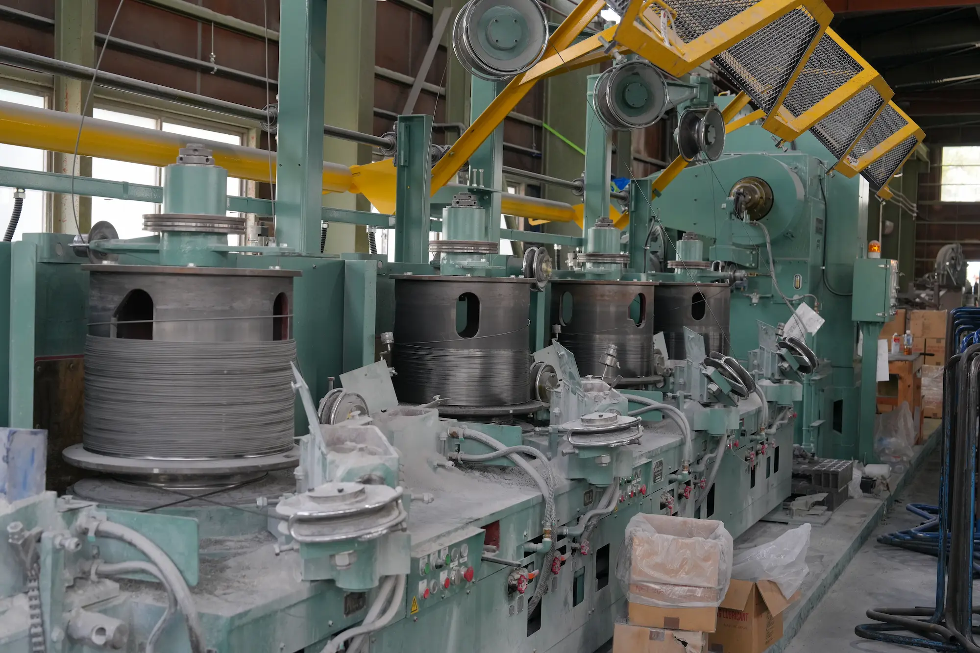 株式会社英慎製作所 伸線工場